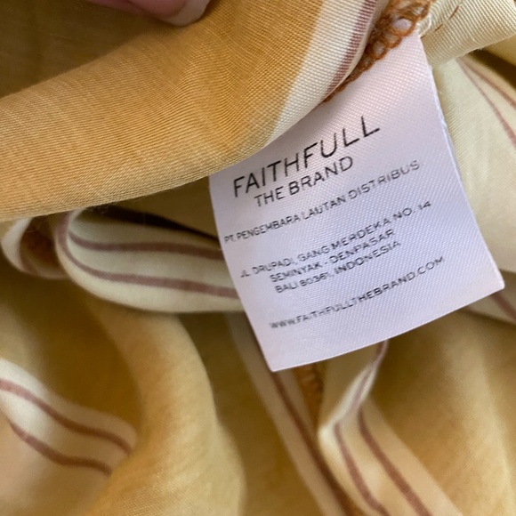 FAITHFULL THE BRAND Carlo Skirt in Ivy League Print (14) - Picture 5 of 6